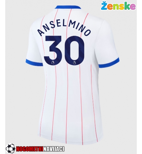 Ženske Nogometnih dresov Chelsea Aaron Anselmino #30 Tretji 2026-27 Kratki rokavi Ženske Nogometnih dresov Chelsea Aaron Anselmino #30 Tretji 2026-27 Kratki rokavi